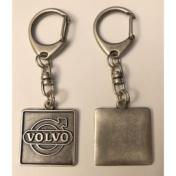 VOLVO brelok metalowy stare srebro do kluczy zawieszka (id: 447)